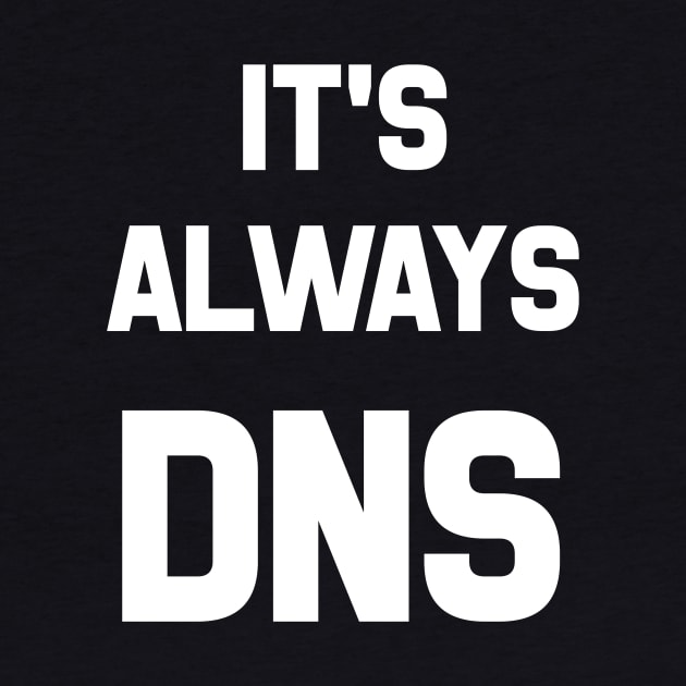 It's Always DNS by CHADDINGTONS